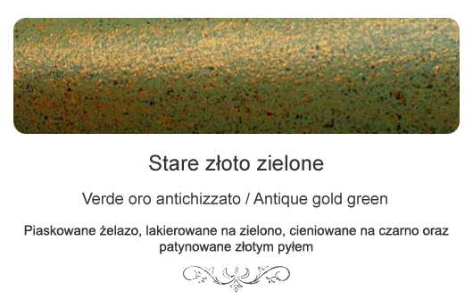 Stare zloto zielone